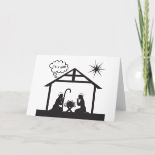 Weihnachtskarten mit einer Drehung! Feiertagskarte