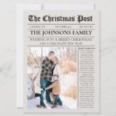 Weihnachtskarten mit Foto Feiertagskarte (Vorderseite)