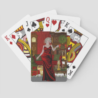 Weihnachtskarten mit sexy Frauen Spielkarten