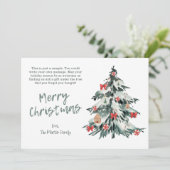 Weihnachtskarten Online Grußkarten für Weihnachten (Stehend Vorderseite)