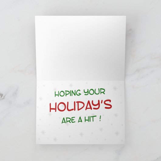 Weihnachtskarten: Online Post Feiertagskarte (Innenseite)