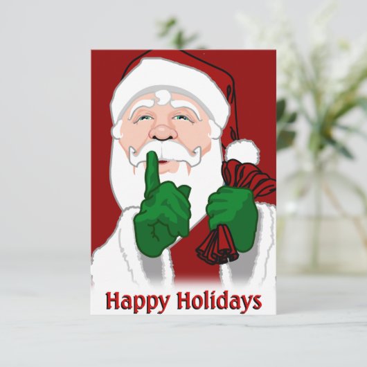 Weihnachtskarten-Party Einladungen (Stehend Vorderseite)