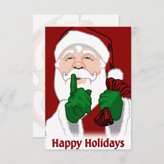 Weihnachtskarten-Party Einladungen (Vorne/Hinten)