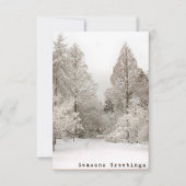 Weihnachtskarten Party Einladungen (Vorderseite)