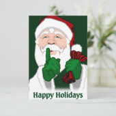 Weihnachtskarten-Party Einladungen (Stehend Vorderseite)