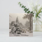 Weihnachtskarten Party Einladungen (Stehend Vorderseite)