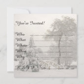 Weihnachtskarten Party Einladungen (Rückseite)