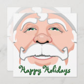 Weihnachtskarten-Party Einladungen (Vorne/Hinten)