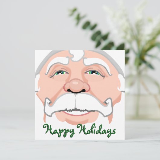 Weihnachtskarten-Party Einladungen (Stehend Vorderseite)