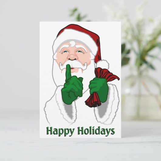 Weihnachtskarten-Party Einladungen (Stehend Vorderseite)