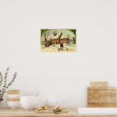 Weihnachtskarten-Poster Poster (Küche)