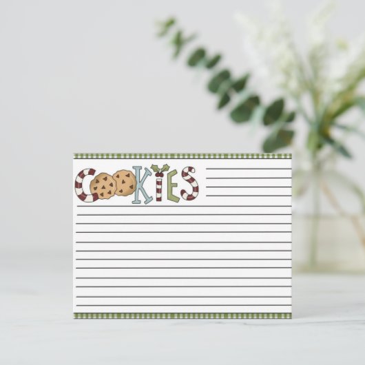 Weihnachtskarten Postkarte (Stehend Vorderseite)