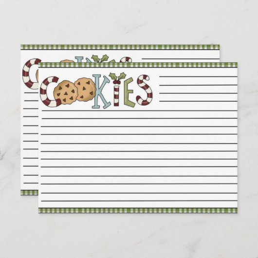 Weihnachtskarten Postkarte (Vorne/Hinten)