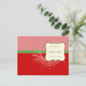 Weihnachtskarten Postkarte (Stehend Vorderseite)