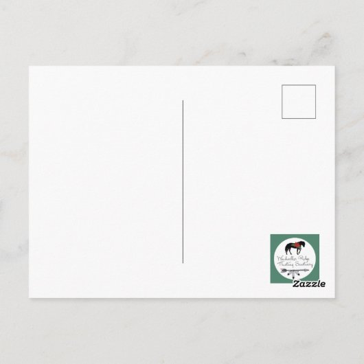 Weihnachtskarten Postkarte (Rückseite)