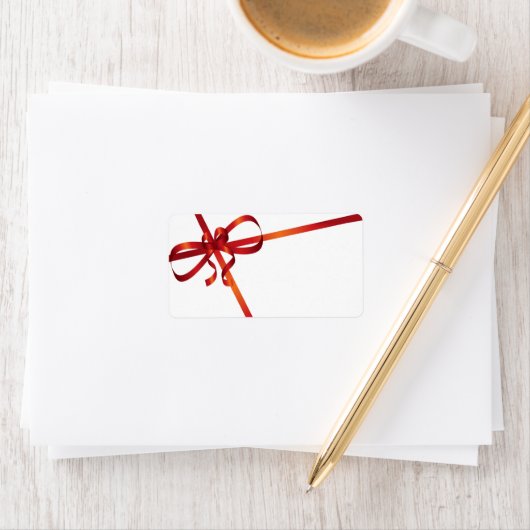 Weihnachtskarten-Postmarken Adressaufkleber (Insitu)