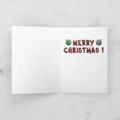 Weihnachtskarten: Privatsphäre Bitte Feiertagskarte (Innenseite)