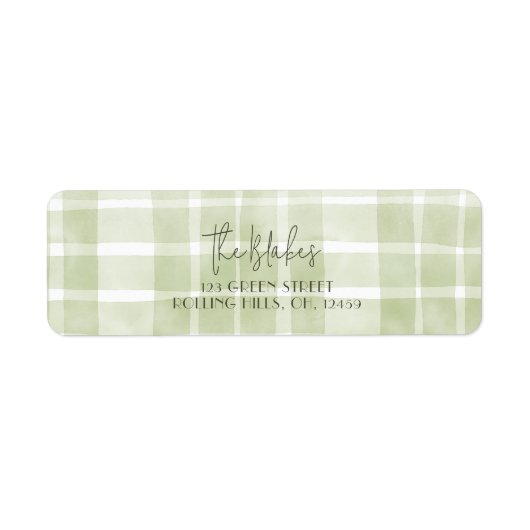 Weihnachtskarten-Rücksendeadressen-Aufkleber | Kar (Vorne)