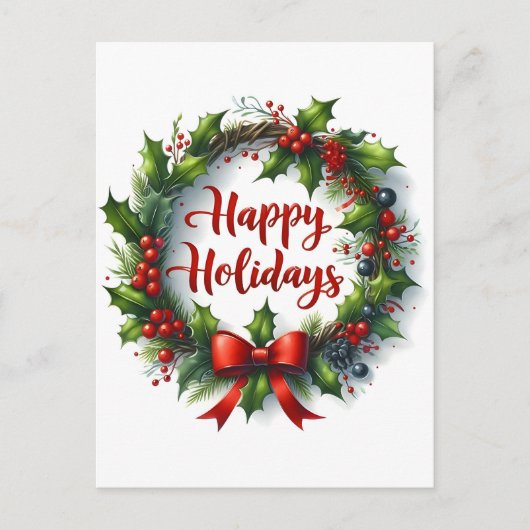 Weihnachtskarten-Sammlung für Feiertage Gre Postkarte (Vorderseite)
