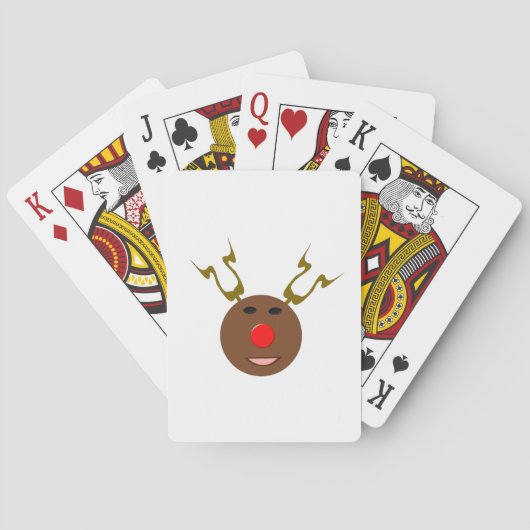 Weihnachtskarten Spielkarten (Rückseite)