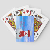 Weihnachtskarten Spielkarten (Rückseite)