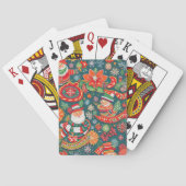 Weihnachtskarten Spielkarten (Rückseite)