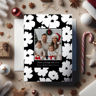 Weihnachtskarten-Template-Fotos für Feiertage