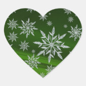 Weihnachtskarten-Umschlag Aufkleber (Vorderseite)