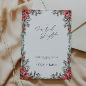 Weihnachtskarten und Geschenke Einladung