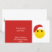 Weihnachtskarten und Geschenke. Feiertagskarte (Vorne/Hinten)