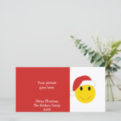 Weihnachtskarten und Geschenke. Feiertagskarte (Stehend Vorderseite)