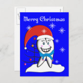 Weihnachtskarten und Geschenke Feiertagspostkarte (Vorne/Hinten)