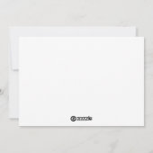 Weihnachtskarten und Weihnachtskarten Feiertagskarte (Rückseite)