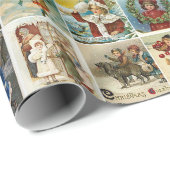 Weihnachtskarten Vintage Karten Weihnachtsfeier Geschenkpapier (Rolleneckpunkt)