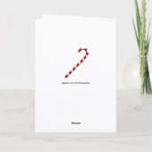 Weihnachtskarten von Basketball Feiertagskarte (Rückseite)