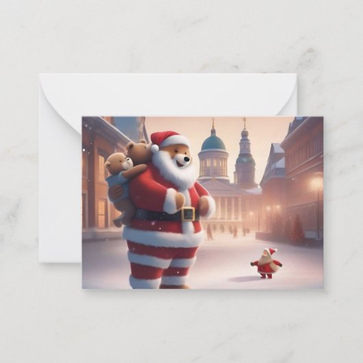 Weihnachtskarten von Helsinki Mitteilungskarte (Vorderseite)