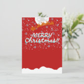 Weihnachtskarten von Kriyas Collection2024 Dankeskarte (Stehend Vorderseite)