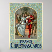 Weihnachtskarten von Louis Prang Poster (Vorne)