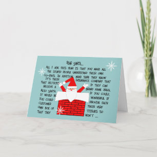 Weihnachtskarten von Quirky und Funny Pharmaceutic Feiertagskarte