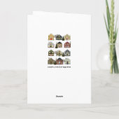 Weihnachtskarten von Realtor Karte (Rückseite)