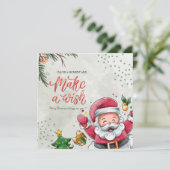 Weihnachtskarten-Vorlage, Vintag Weihnachten Weihn (Stehend Vorderseite)