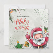 Weihnachtskarten-Vorlage, Vintag Weihnachten Weihn (Vorderseite)