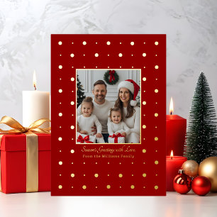 Weihnachtskarten Vorlagen Familie 2 Fotos