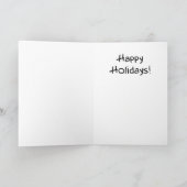 Weihnachtskarten: Weihnachtsfeiern Feiertagskarte (Innenseite)