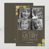 Weihnachtskarten / Weihnachtsfotos Karten für den  (Vorne/Hinten)