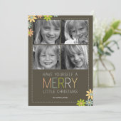 Weihnachtskarten / Weihnachtsfotos Karten für den  (Stehend Vorderseite)