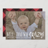 Weihnachtskarten-Weihnachtskarte Sonnenschein Pand Einladung (Vorne/Hinten)