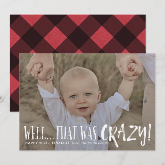 Weihnachtskarten-Weihnachtskarte Sonnenschein Pand Einladung (Vorne/Hinten)