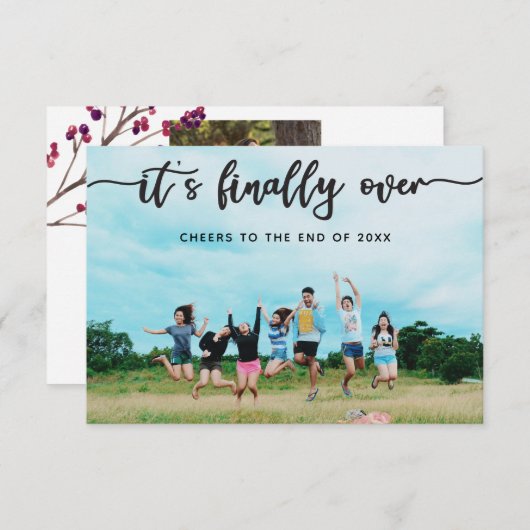 Weihnachtskarten Weihnachtskarten Dankeskarte (Vorne/Hinten)