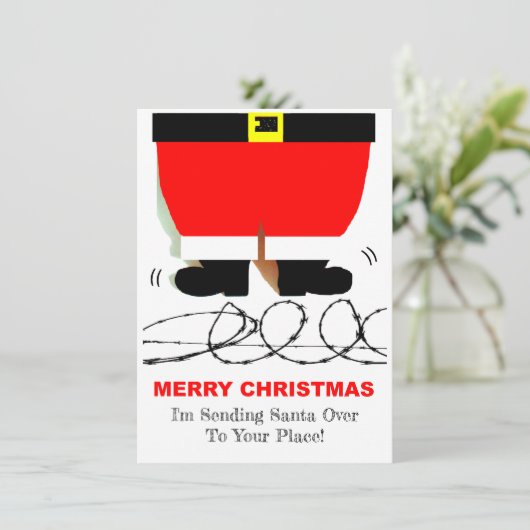 Weihnachtskarten - Weihnachtskarten - Weihnachtska Feiertagskarte (Stehend Vorderseite)